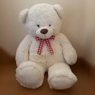 커다란 테디베어 곰 화이트 토이저러스 약 90cm