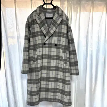 [ united arrows ] 체크 코트