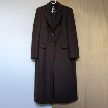 ZARA 다크 브라운 롱 코트