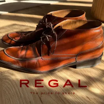 REGAL 처카 부츠 U칩 브라운 브라운 리걸