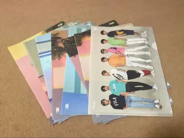 BTS FILA 클리어 파일 세트 묶음 구매