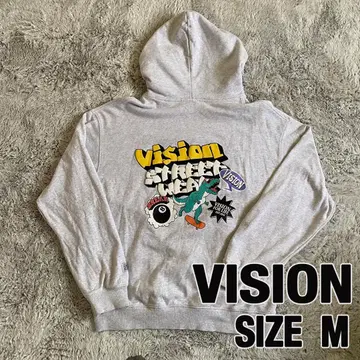 VISION STREET WEAR 풀오버 후드티 오버 사이즈 M