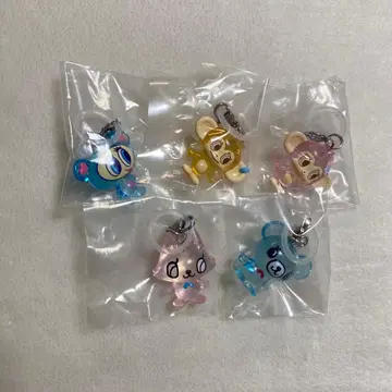 나루미야 캐릭터즈 메지루시 액세서리 나카무라 군 민트 등 5개 세트