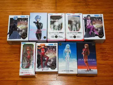 에반게리온 피규어 여러 가지 9체 세트