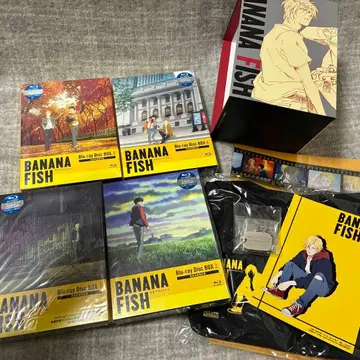 BANANAFISH Blu-ray 완전 생산 한정판 전권 박스 포함