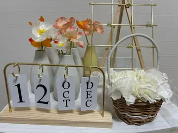 웰컴보드 날짜 스탠드 포함