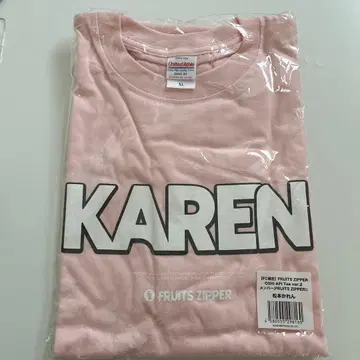 FRUITS ZIPPER 마츠모토 카렌 멤버별 최애 T셔츠