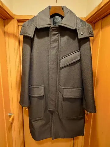 Gloverall 테크노 더플 코트