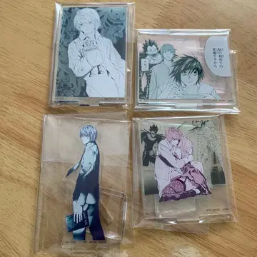 데스노트 1번 복권 아크릴 스탠드 4종 세트