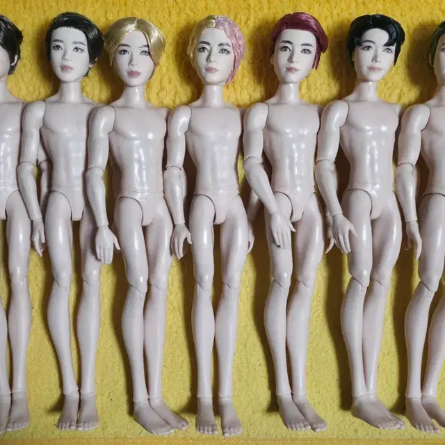 인형) 방탄 방탄소년단 BTS 바비 인형 세트 판매