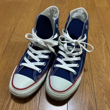 컨버스 올스타 하이컷 네이비 25cm 키티 콜라보