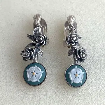 WEDGWOOD 실버 귀찌 #3256