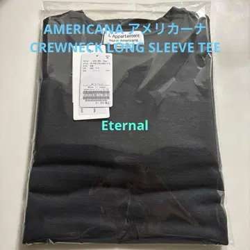 라빠르망 아메리카나 크루넥 롱 슬리브 티