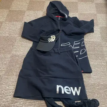 New Balance 골프웨어 세트 바이저 레깅스 포함