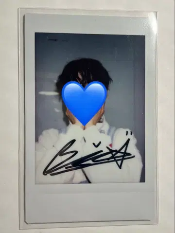박한빈 사인 포함 폴라로이드