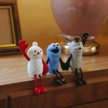 퍼펫 스 니코앤드 앉아있는 오브제 3개 세트