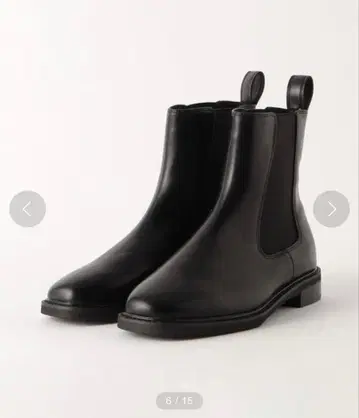 그린 레이블 릴랙싱 스퀘어 사이드 고어 부츠 우천 겸용