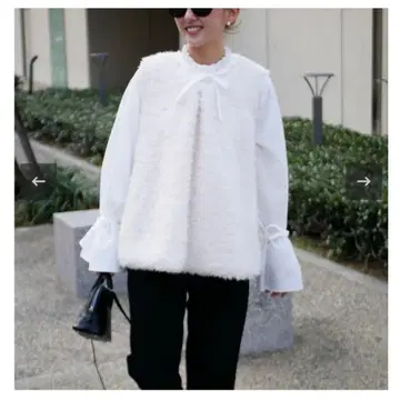 클라우드 시프 보아 베스트 아이보리 BeBeoD 베베드