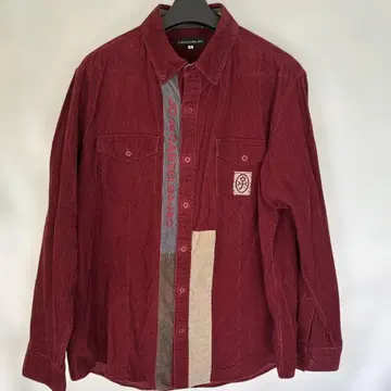 까스텔바작 코듀로이 셔츠 보르도 긴팔 셔츠 M~L