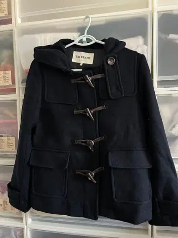 Ray BEAMS 네이비 더플 코트