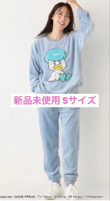 에메필 포켓몬 플리스 룸웨어 상하의 세트 S 냐오하