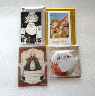 도쿄 리벤저스 마이키 마트 하나야시키 사노 메탈릭 캔배치 특전