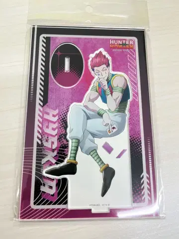 아크릴 스탠드 L -등 맞대고- 히소카 HUNTER x HUNTER