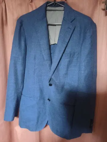 EDIFICE 에디피스 파란색에 가까운 네이비 색상 헴프 테일러드 일본제