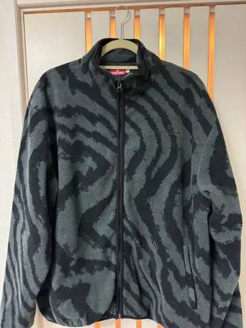 헬레이저 플리스 자켓 그레이 블랙