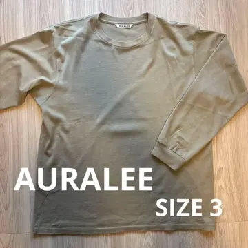 [ 새상품급 ] AURALEE 니트 티셔츠