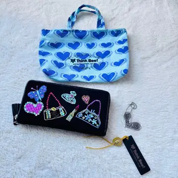 새상품! Think Bee! 장지갑과 백 세트