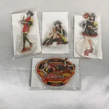 아크릴 스탠드 닛신 야키소바 U.F.O x 청춘 돼지 군은 외출 시스터의