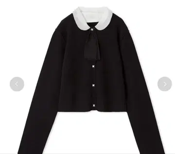 celford 셀포드 탈부착 가능 총알 가디건 블랙 36