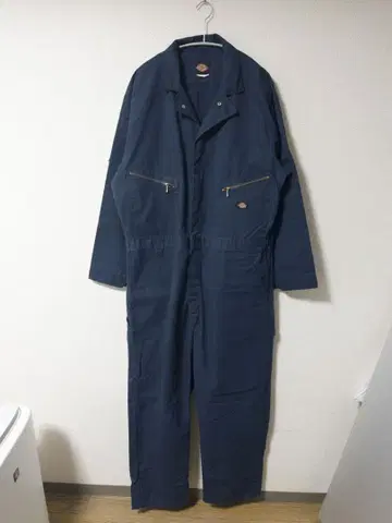 Dickies 네이비 오버롤