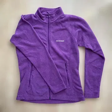 mont-bell 퍼플 플리스 자켓