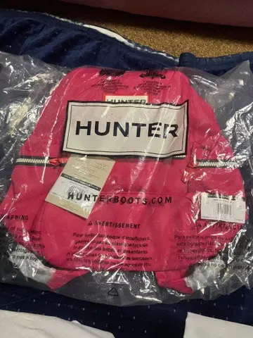 HUNTER 백팩 브라이트 핑크