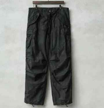실물 새상품 미군 M-65 필드 카고 팬츠 우드랜드 BLACK 염색
