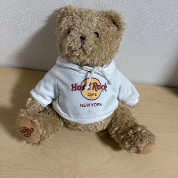 Hard Rock Cafe 테디베어 후드 부착