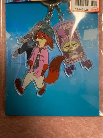 주토피아 키링 아베일 닉 주디 피닉