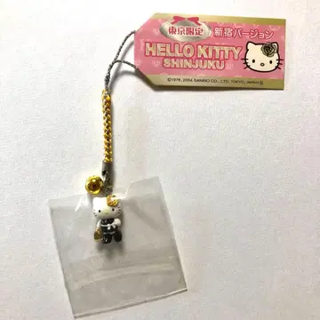 지역 한정 키티 스트랩 도쿄 한정 신주쿠 버전