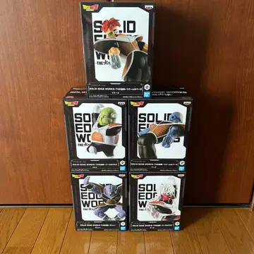 드래곤볼 피규어 5세트 기뉴특전대