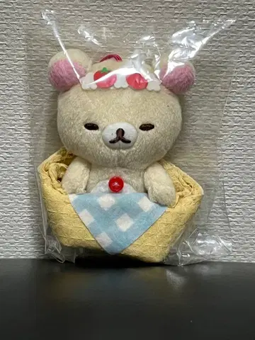 리락쿠마 코리락쿠마 딸기 바스켓 마스코트 봉제 인형