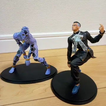 죠죠의 기묘한 모험 동상 레전드 후지가미 유야 하이웨이스터 2체 세트