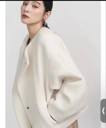 LAGUNAMOON 보아 블루종 화이트