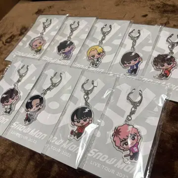 SnowMan 스노치루 교수형 시리즈 아크릴 키링 9개 세트