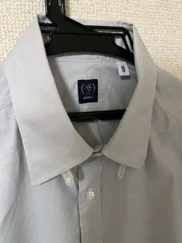 [컨디션 최상] BEAMS F 옥스퍼드 샴브레이 탭 칼라 셔츠