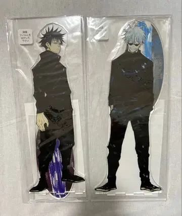 주술회전 아크릴 MEGA 피규어 고죠 사토루 후시구로 메구미