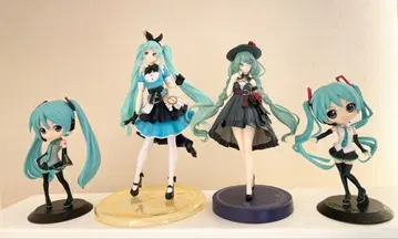 [ 하츠네 미쿠 ] 피규어 4점 묶음 판매
