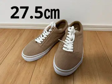 Vans 베이지 캔버스 스니커즈