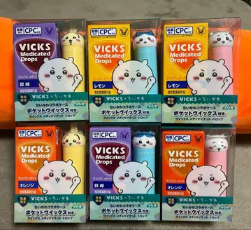 VICKS x 치이카와 (먼작귀) 콜라보 6종 컴플리트 세트